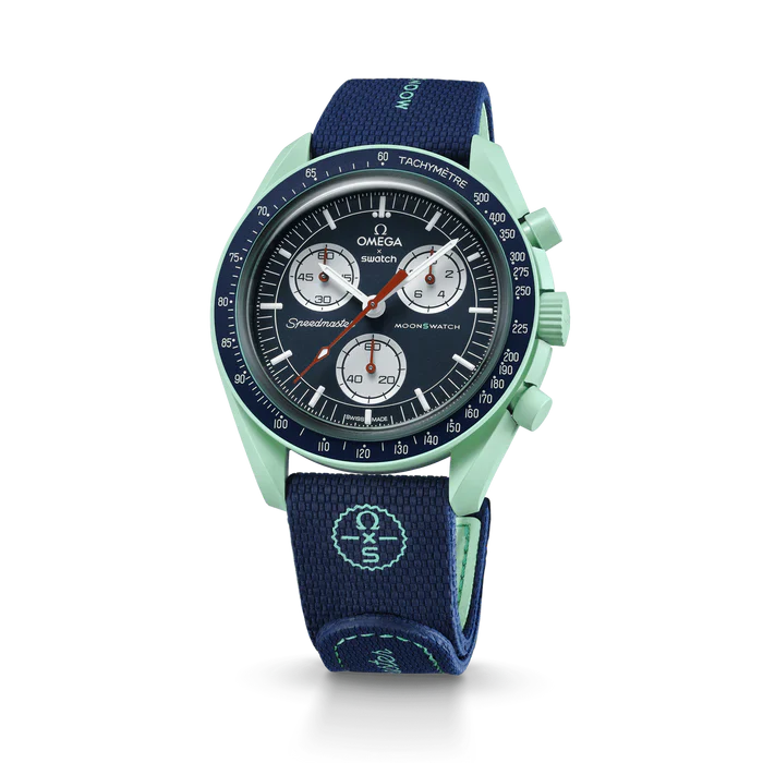 MONSWATCH BORRACHA AZUL ESCURO/VERDE