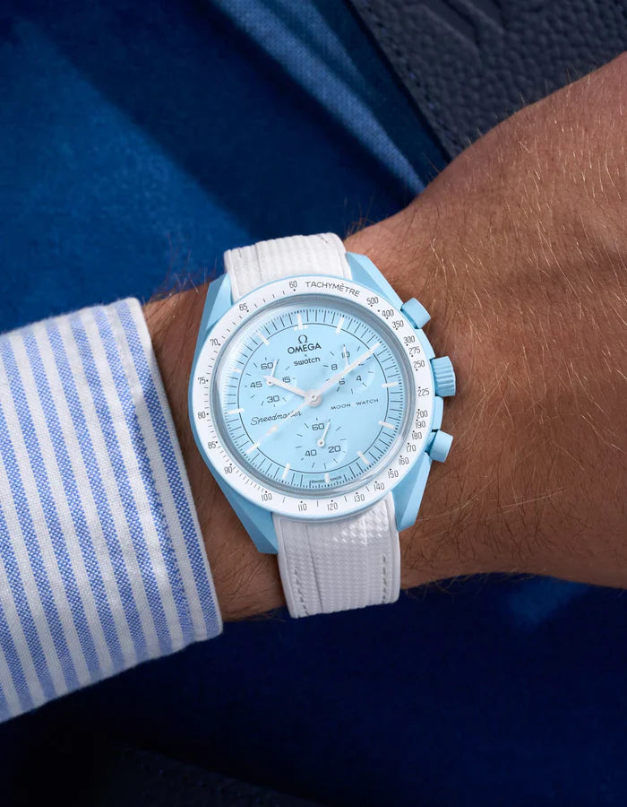 Pulseira de Borracha Curva Premium - Branca