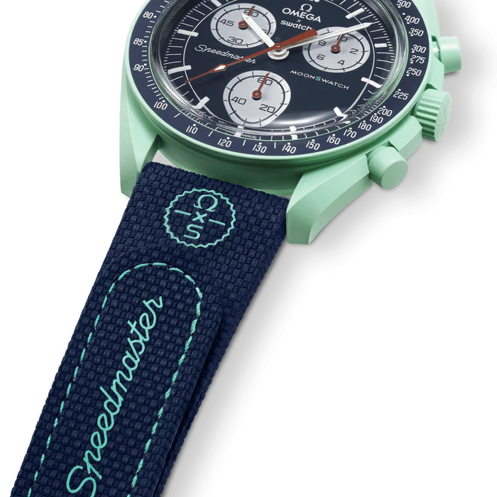 MONSWATCH BORRACHA AZUL ESCURO/VERDE