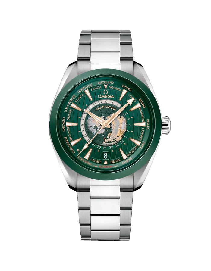 Seamaster Aqua Terra Worldtimer 150M Cidade do Cabo
